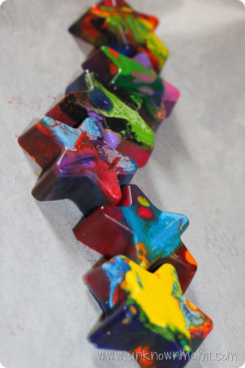 Star Shaped Crayons