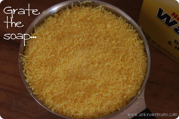 Grated-soap