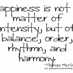 Finding balance