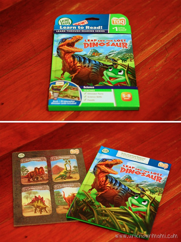 Leap and the Lost Dinosaur Tag Book