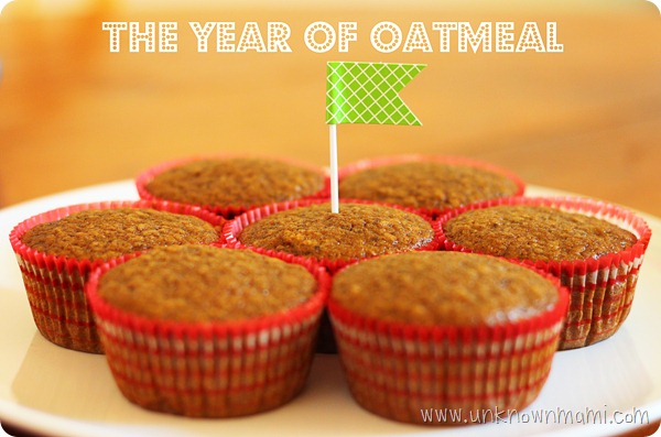 Mexican Chocolate Oatmeal Muffins with ingredients from Lucky Supermarkets