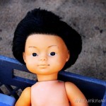 Creepy doll
