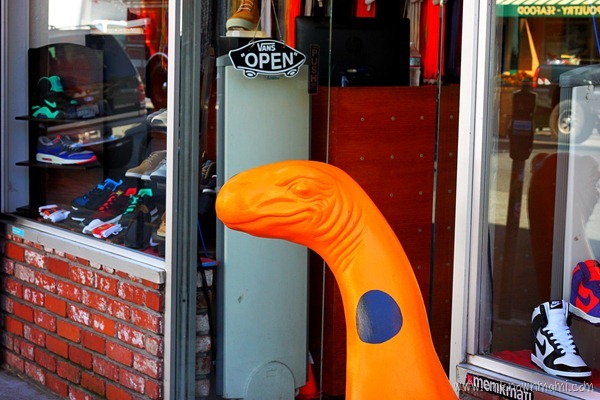 Dinosaur on Haight Street